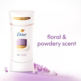 Dove Even Tone Antiperspirant Deodorant 2.6 oz packaging