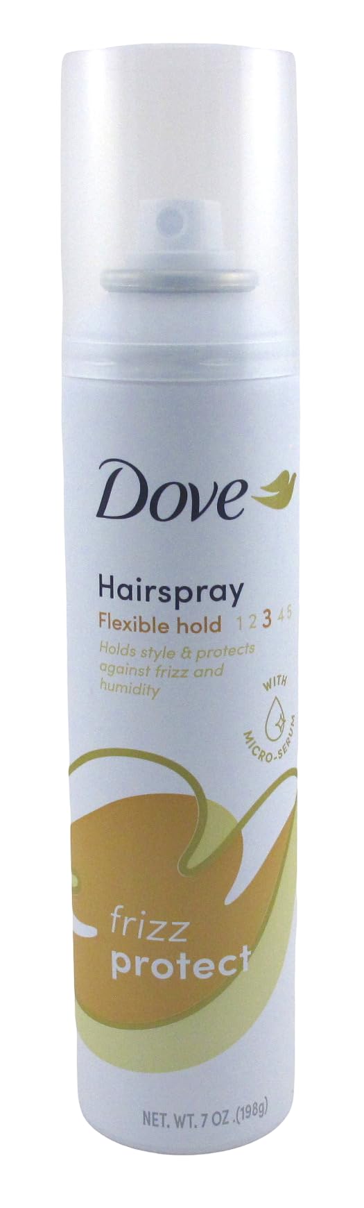 Dove Flexible Hold Hairspray 7 oz back view