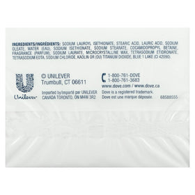 Dove Gentle Exfoliating Beauty Bar close-up of exfoliating beads