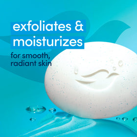 Dove Gentle Exfoliating Beauty Bar stacked view