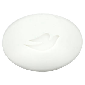 Dove Gentle Exfoliating Beauty Bars displayed on a bathroom counter