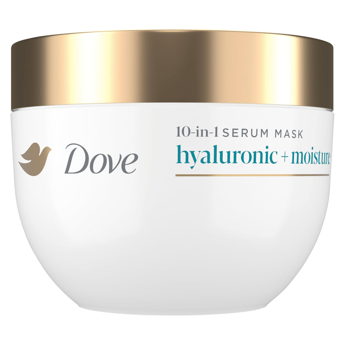 Dove Hyaluronic + Moisture Hair Mask 9.2oz front view