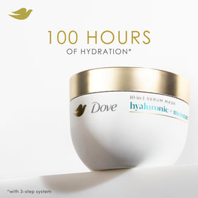 Dove Hyaluronic + Moisture Hair Mask 9.2oz packaging