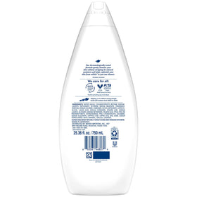 Dove Hydrate Body Wash 25.36 Oz bottle side view