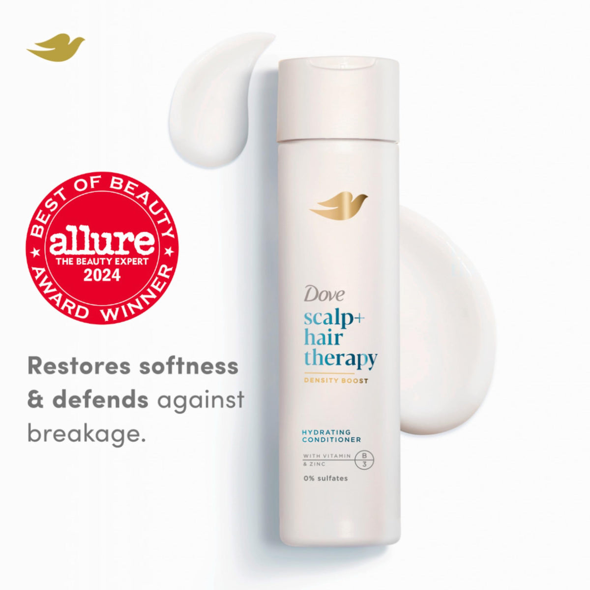 Dove Hydrating Conditioner Scalp Therapy 310g side view