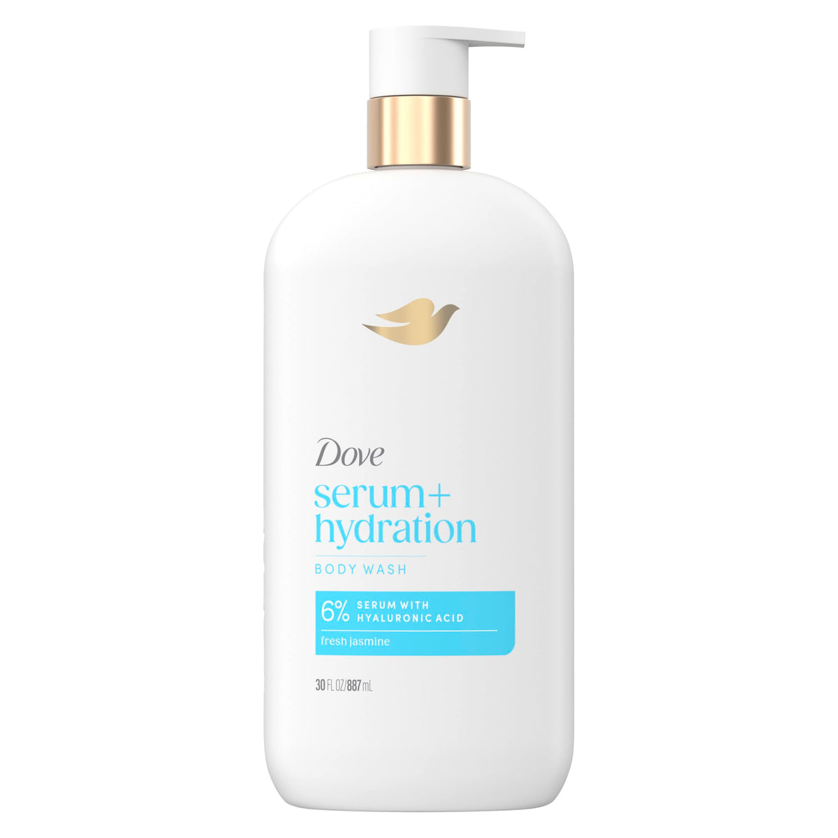 Dove Hydration Serum Body Wash 30 fl oz front view