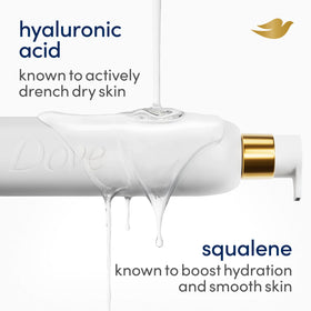 Dove Hydration Serum Body Wash back view