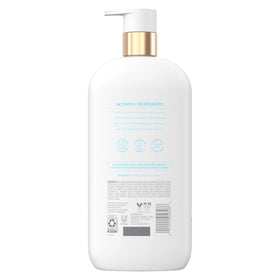 Dove Hydration Serum Body Wash creamy texture close-up