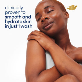 Dove Hydration Serum Body Wash packaging details