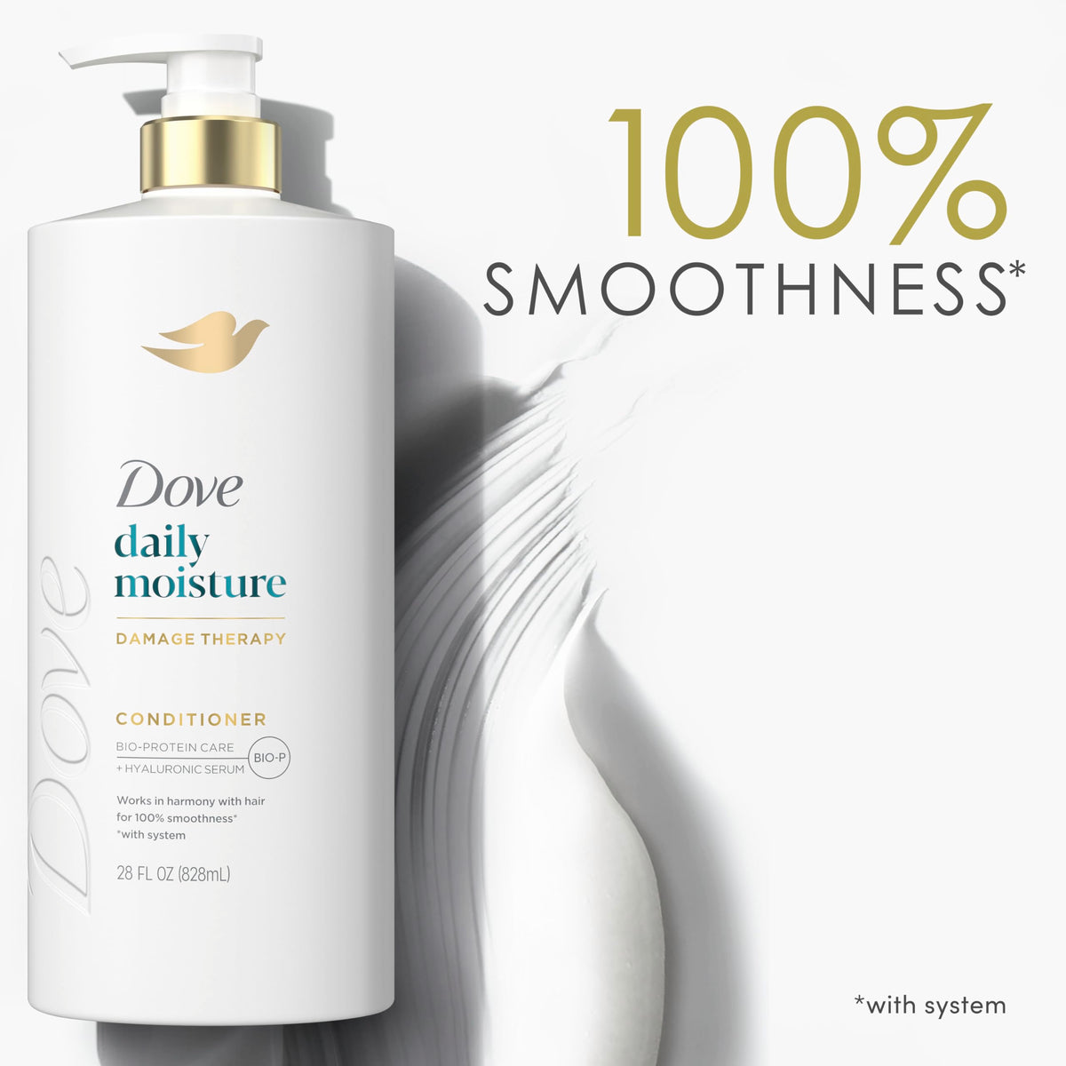 Dove Intensive Repair Conditioner with Dove shampoo