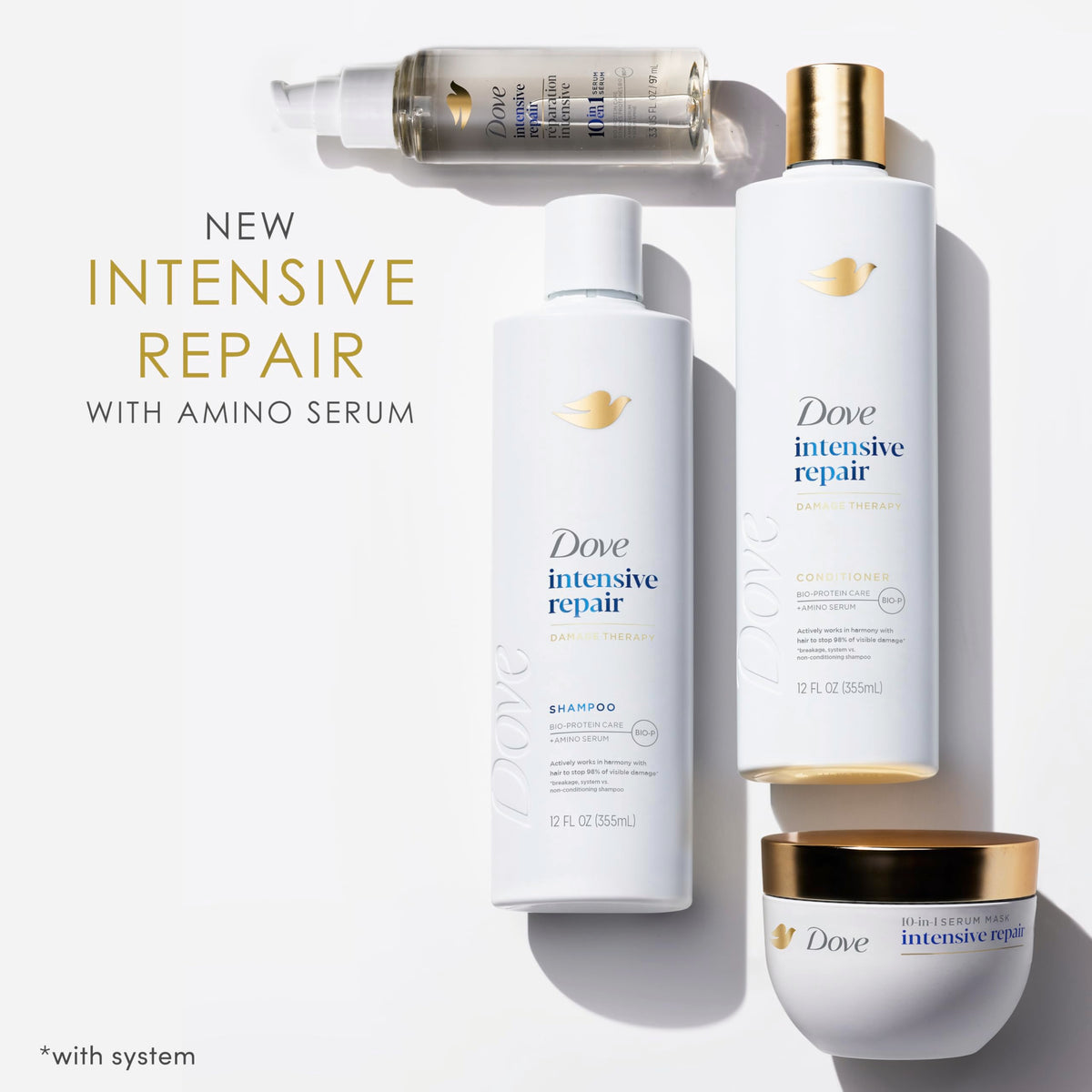 Dove Intensive Repair Serum packaging