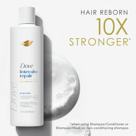Dove Intensive Repair Shampoo 12oz lifestyle scene