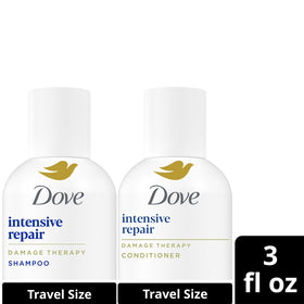 Dove Intensive Repair Shampoo and Conditioner Set side view