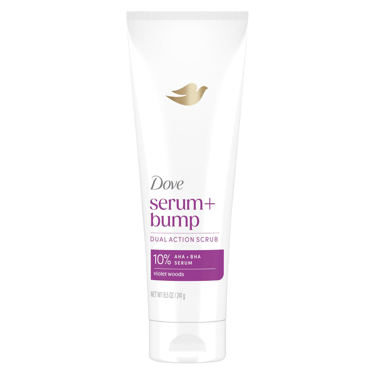 Dove KP Bump Eraser Body Scrub 10% AHA & BHA Serum front view