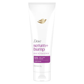 Dove KP Bump Eraser Body Scrub 10% AHA & BHA Serum front view