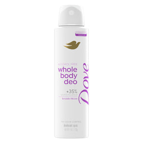 Dove Lavender Bloom Whole Body Deodorant Spray front view