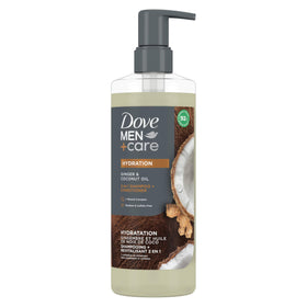 DOVE MEN + CARE 2-in-1 Shampoo & Conditioner 17.5oz front view