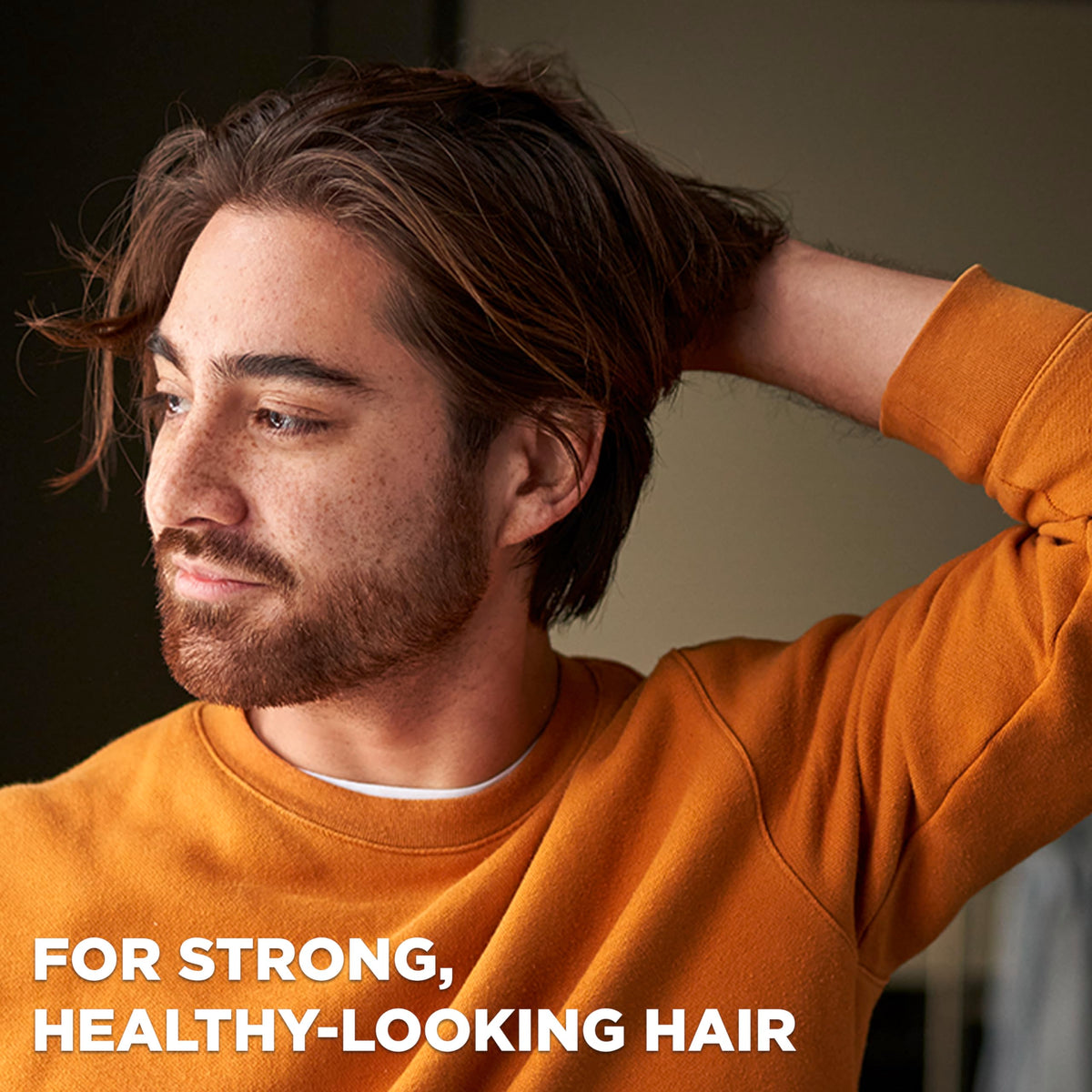 DOVE MEN + CARE 2-in-1 Shampoo & Conditioner bottle with ginger and coconut oil