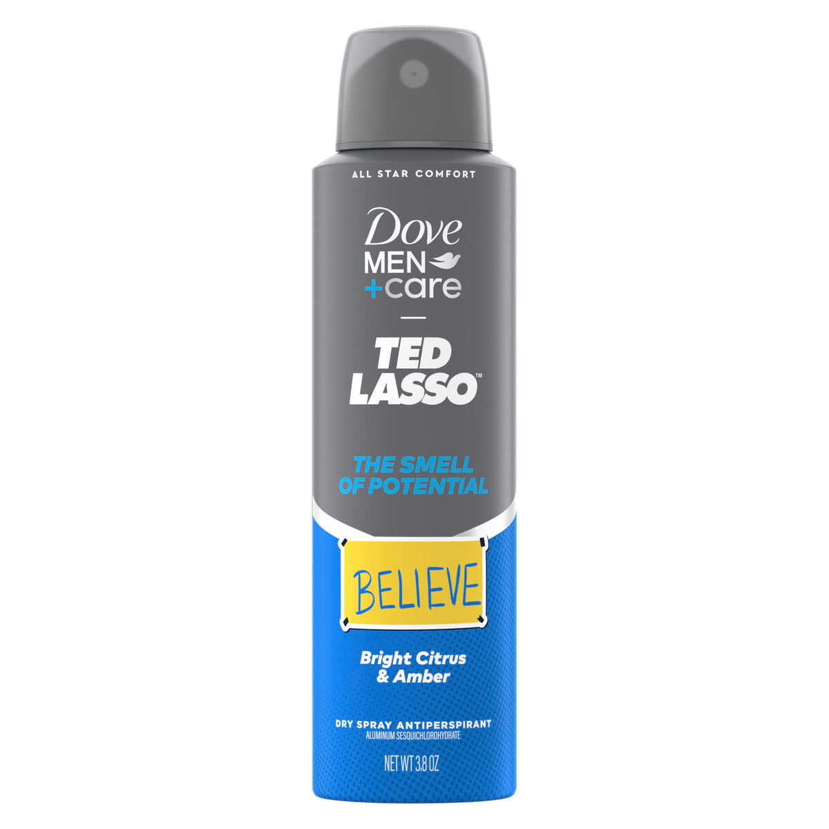 DOVE MEN + CARE All Star Comfort Dry Spray Antiperspirant front view