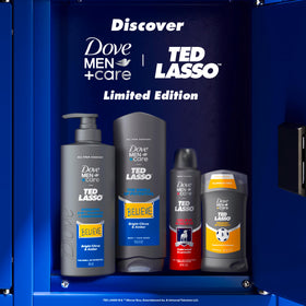 DOVE MEN + CARE All Star Comfort Dry Spray Antiperspirant in lifestyle setting