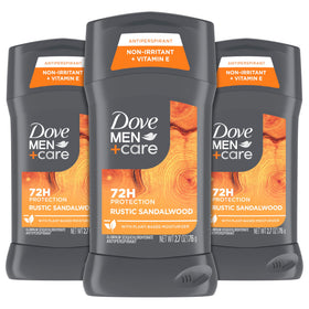 DOVE MEN + CARE Antiperspirant Deodorant 3 Pack front view