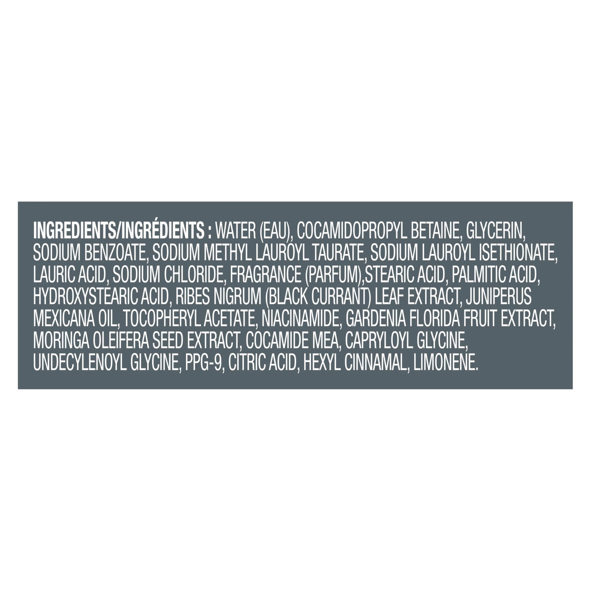 DOVE MEN + CARE Blackcurrant + Cedarwood Body Wash with cedarwood background