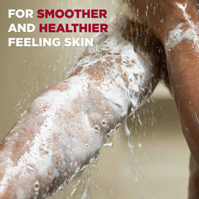 DOVE MEN + CARE Body Wash packaging made from recycled plastic