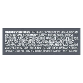 DOVE MEN + CARE Bourbon Vanilla + Hazelnut Body Wash ingredients list