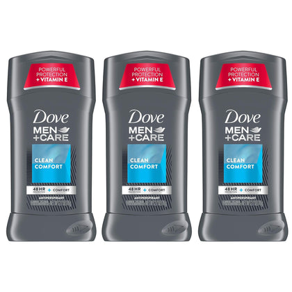 DOVE MEN + CARE Clean Comfort Antiperspirant Deodorant front view