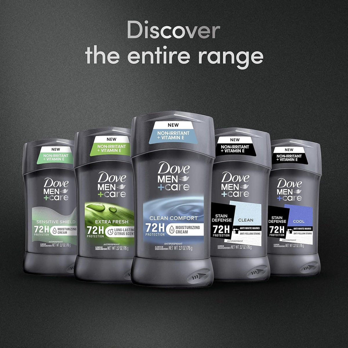 DOVE MEN + CARE Clean Comfort Antiperspirant Deodorant ingredients