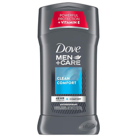 DOVE MEN + CARE Clean Comfort Antiperspirant Deodorant side view