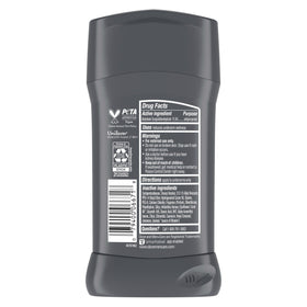 DOVE MEN + CARE Clean Comfort Antiperspirant Deodorant stick back view