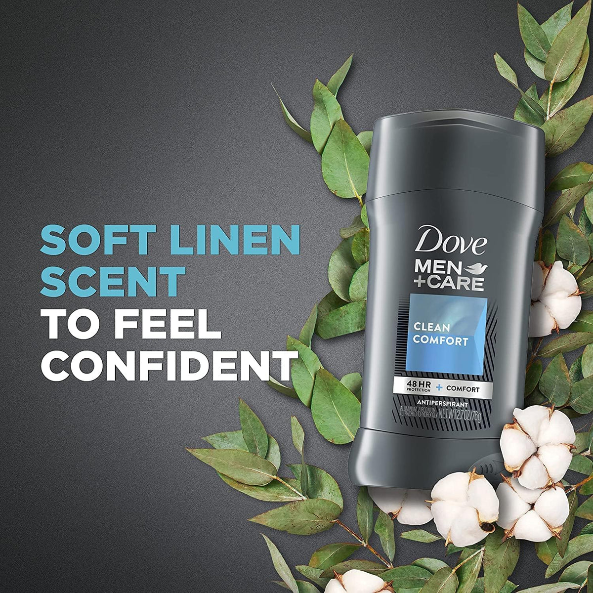 DOVE MEN + CARE Clean Comfort Antiperspirant Deodorant with vitamin E