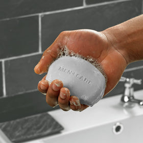 DOVE MEN + CARE Clean Comfort Body and Face Bar close-up of bar