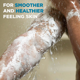 DOVE MEN + CARE Clean Comfort Body Wash in a bathroom setting