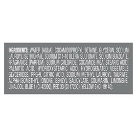 DOVE MEN + CARE Clean Comfort Body Wash with ingredients list