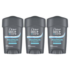 DOVE MEN + CARE Clinical Protection Antiperspirant pack of 3 with clean comfort scent