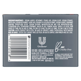DOVE MEN + CARE Deep Clean Body Bar with moisturizing cream close-up