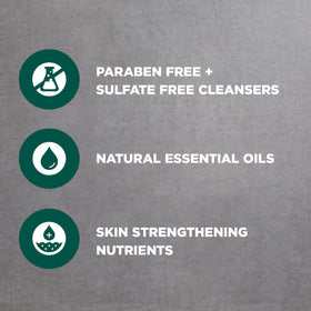 DOVE MEN + CARE Eucalyptus Scrub application on skin