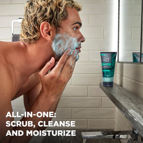 DOVE MEN + CARE Eucalyptus Scrub packaging side view