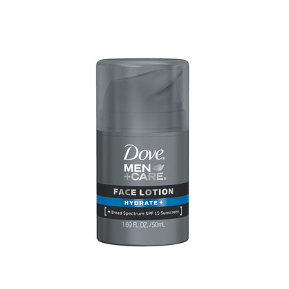 DOVE MEN + CARE Hydrate+ Face Lotion SPF 15 front view