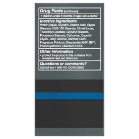 DOVE MEN + CARE Hydrate+ Face Lotion SPF 15 texture close-up