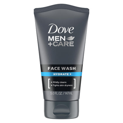 DOVE MEN + CARE Hydrate Plus Face Wash 5 oz front view
