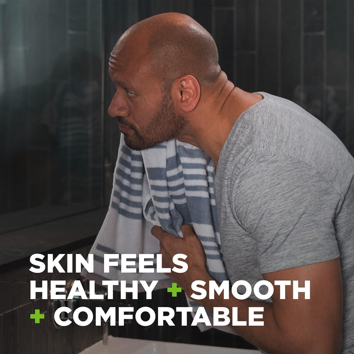 Dove Men+Care Refreshing Soap Bar with ingredients list