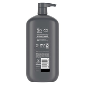 DOVE MEN + CARE Sensitive Skin Body Wash bottle with oatmeal and aloe