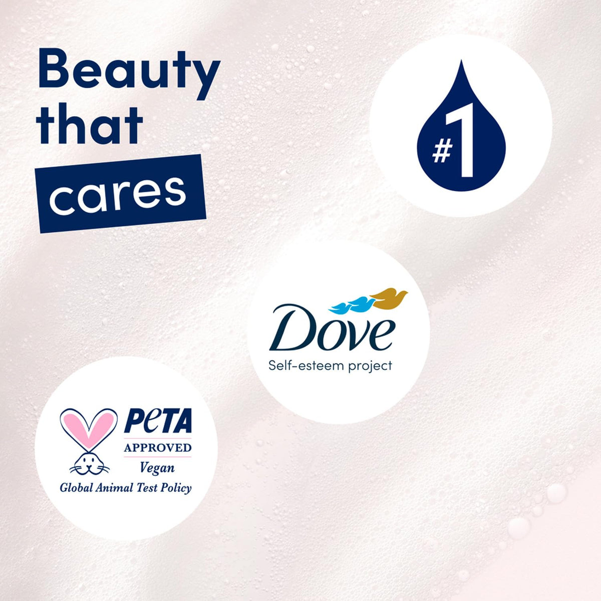 Dove Original Beauty Bar close-up with moisturizing cream