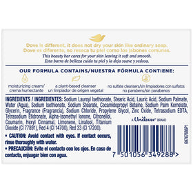 Dove Pink Beauty Bar showing individual soap bars in packaging