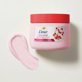 Dove Pomegranate & Shea Butter Body Scrub with Dove Body Wash