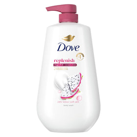 Dove Replenish Body Wash Dragon Fruit & Coconut Cream 30.6 oz front view