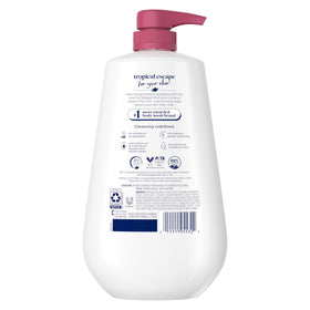 Dove Replenish Body Wash Dragon Fruit & Coconut Cream pump close-up